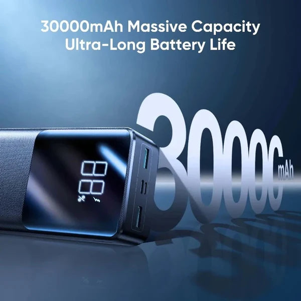 Portable LED Power Bank 30000mAh - G-0010